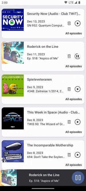 Escapepod  Podcast Player